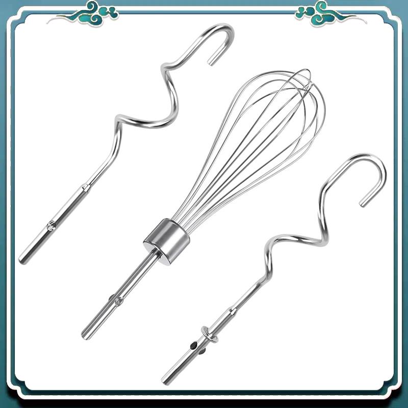 Kitchenaid Mixer Hand Mixer - 3 ชิ้น สำหรับหัวตีครัวคิทเชนเอด, หัวตีแป้งและหัวตีแบบเปลี่ยนได้สำหรับครัวคิทเชนเอดและเครื่องผสมอาหารแบบมือถือ ข้อเสนอพิเศษเฉพาะช่วงเวลาจำกัด
