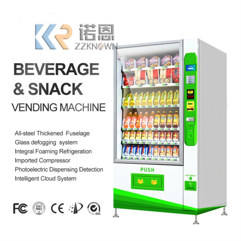 Food Snacks Drinks - ตู้จำหน่ายเครื่องดื่มและขนมขนาดใหญ่ สำหรับร้านสะดวกซื้อ