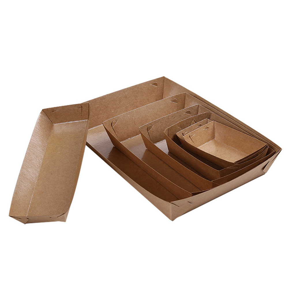 กล่องบรรจุภัณฑ์รูปทรงเรือแบบใช - Food Packed Snacks บทวิจารณ์และราคา