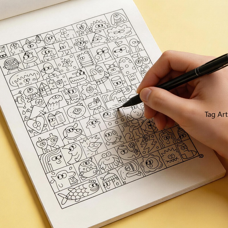หนังสือภาพบรรเทาความวิตกกังวล, - Food And Snacks Coloring Book บทวิจารณ์และราคา