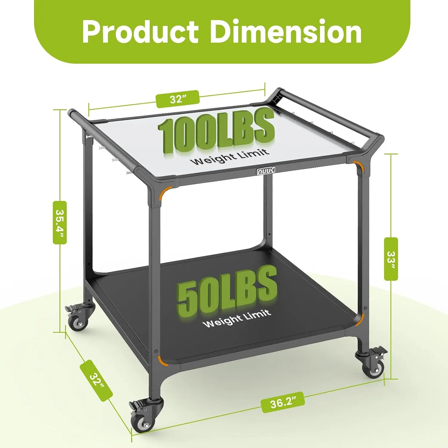 รถเข็นเตาย่างกลางแจ้งพร้อมล้อ  - Foods X บทวิจารณ์และราคา