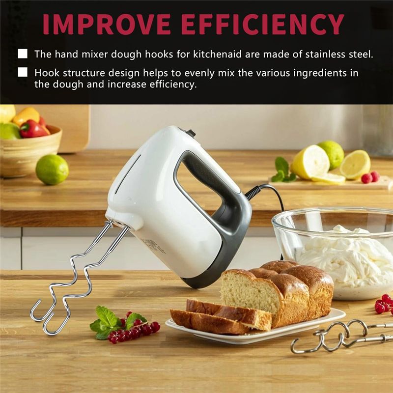 A23E-ตะขอเกี่ยวแป้งสำหรับเครื่ - Kitchenaid Mixer Hand Mixer บทวิจารณ์และราคา