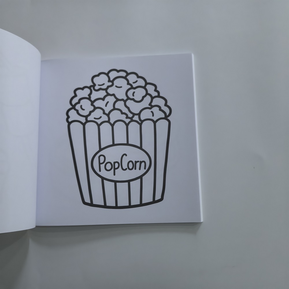 สมุดระบายสีอาหาร เครื่องดื่ม แ - Food And Snacks Coloring Book บทวิจารณ์และราคา