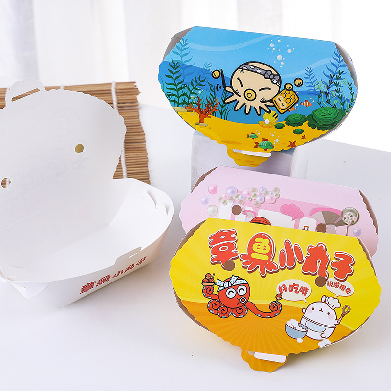 กล่องบรรจุภัณฑ์ทาโกะยากิแบบใช้ - Food Packed Snacks บทวิจารณ์และราคา