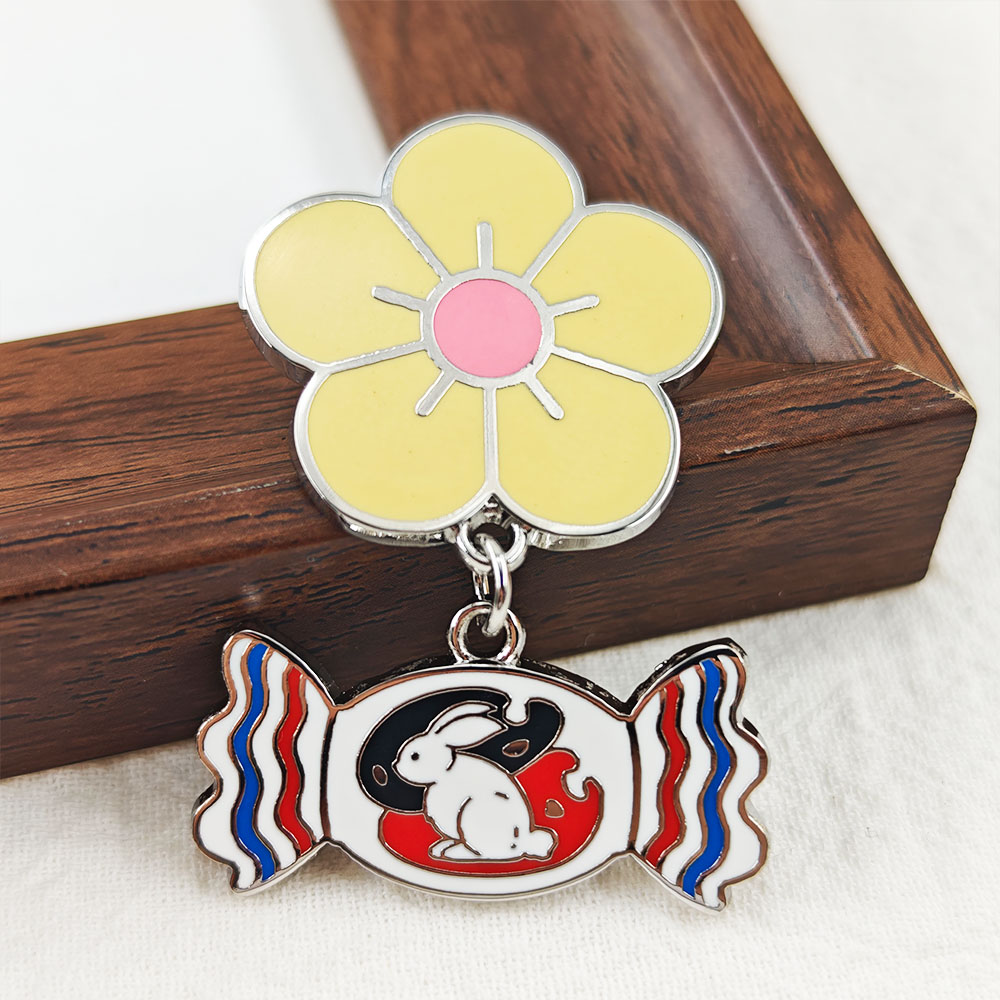 เข็มกลัดเคลือบลายกระต่ายขาวน่า - Food Snacks Gifts บทวิจารณ์และราคา