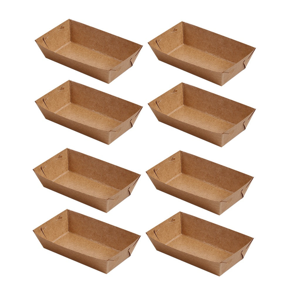 ถาดบรรจุภัณฑ์รูปทรงเรือแบบใช้แ - Food Packed Snacks บทวิจารณ์และราคา