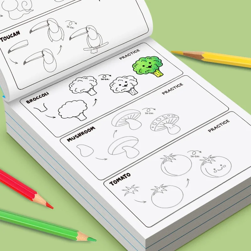 สมุดวาดภาพระบายสี 32 หน้า สำหร - Food And Snacks Coloring Book บทวิจารณ์และราคา