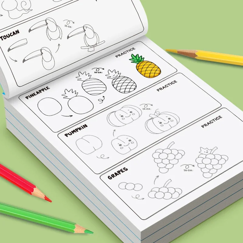 สมุดวาดภาพระบายสี 32 หน้า สำหร - Food And Snacks Coloring Book บทวิจารณ์และราคา