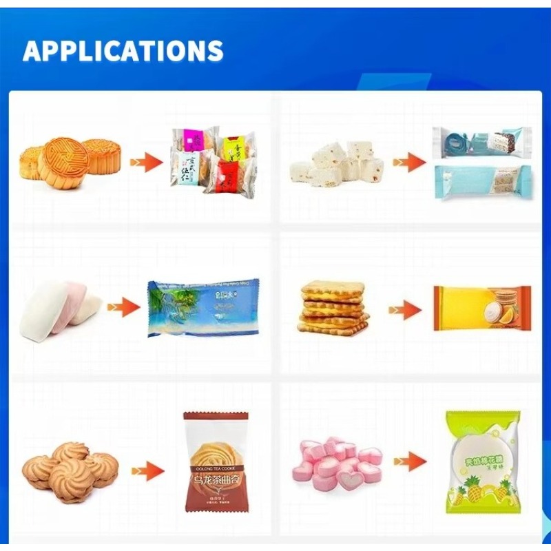เครื่องบรรจุแบบอัตโนมัติสำหรับ - Food Packed Snacks บทวิจารณ์และราคา