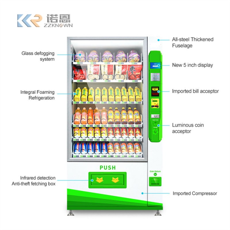 ตู้จำหน่ายเครื่องดื่มและขนมขนา - Food Snacks Drinks บทวิจารณ์และราคา