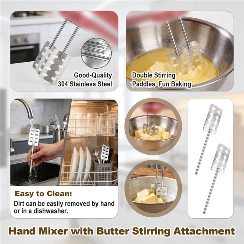 B98A-ชุดอุปกรณ์เปลี่ยนหัวตีเนย - Kitchenaid Mixer Hand Mixer บทวิจารณ์และราคา
