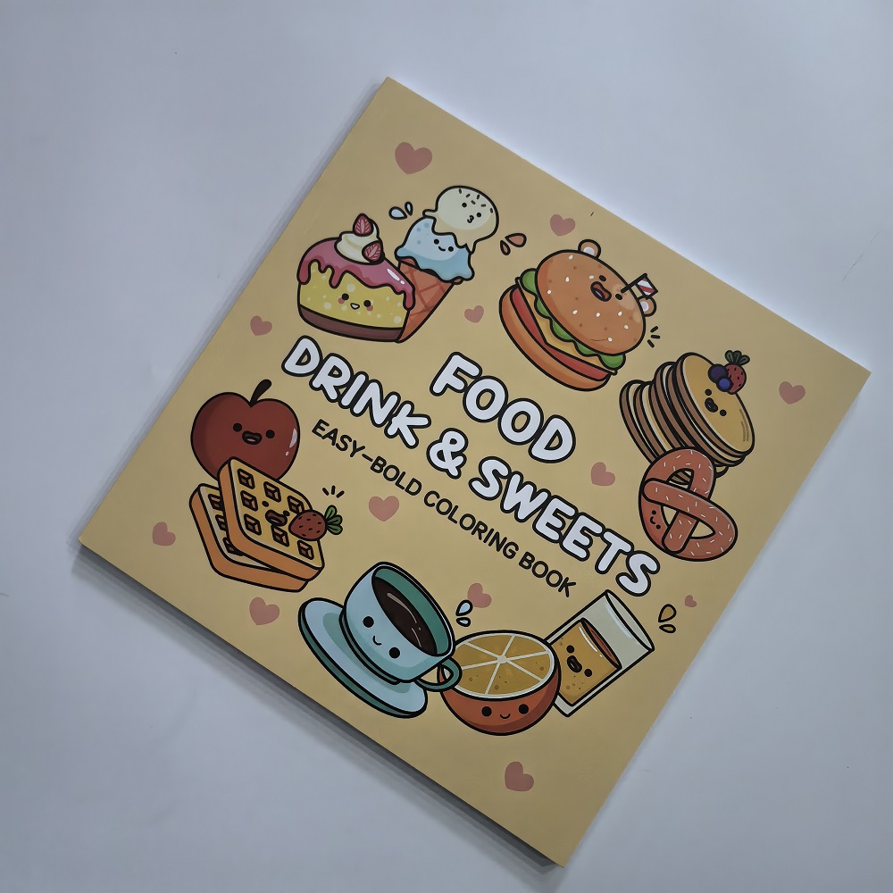 อาหาร เครื่องดื่ม และขนมหวาน ส - Food And Snacks Coloring Book บทวิจารณ์และราคา
