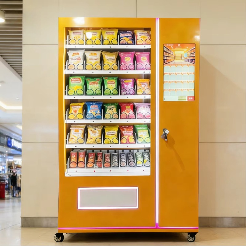 ตู้จำหน่ายขนมขบเคี้ยวอัตโนมัติ - Food Snacks Drinks บทวิจารณ์และราคา