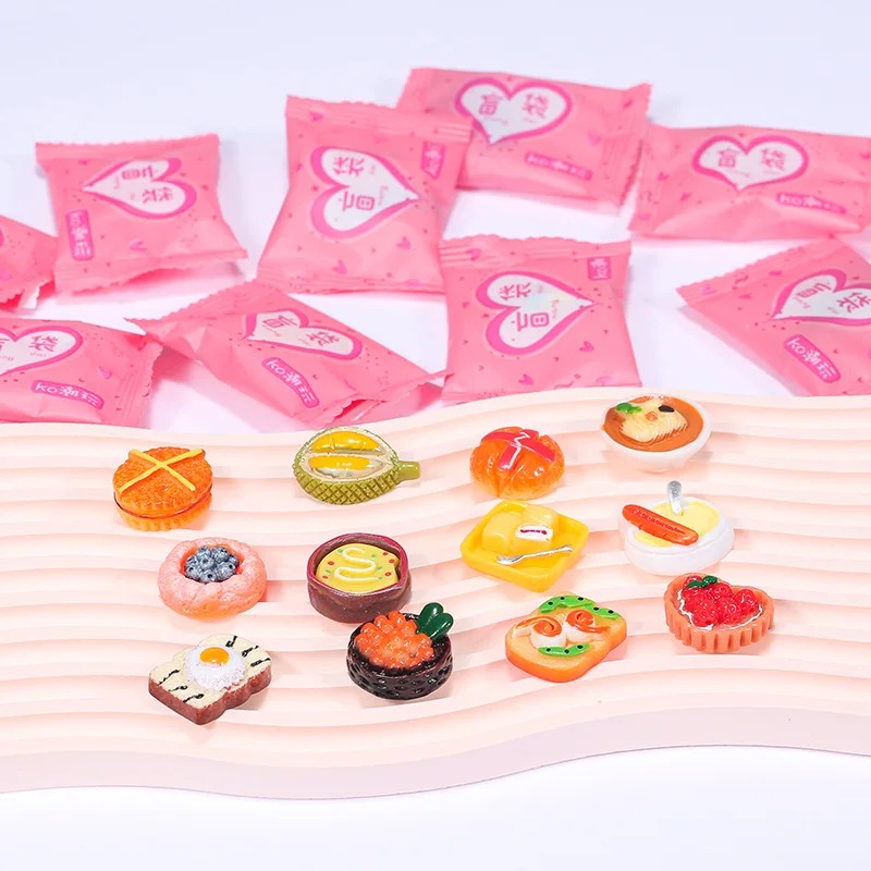 ของเล่นจิ๋วสไตล์สุ่ม กระเป๋า ข - Food Snacks Drinks บทวิจารณ์และราคา